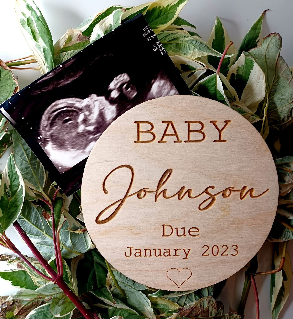 Custom Birth Announcement Plaque