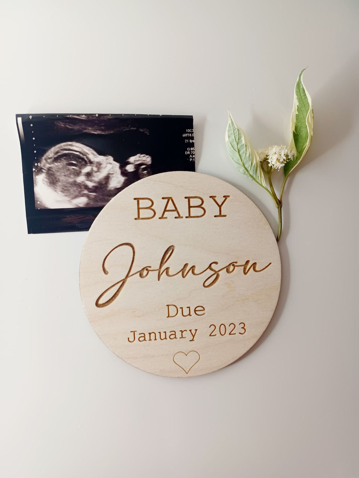 Custom Birth Announcement Plaque