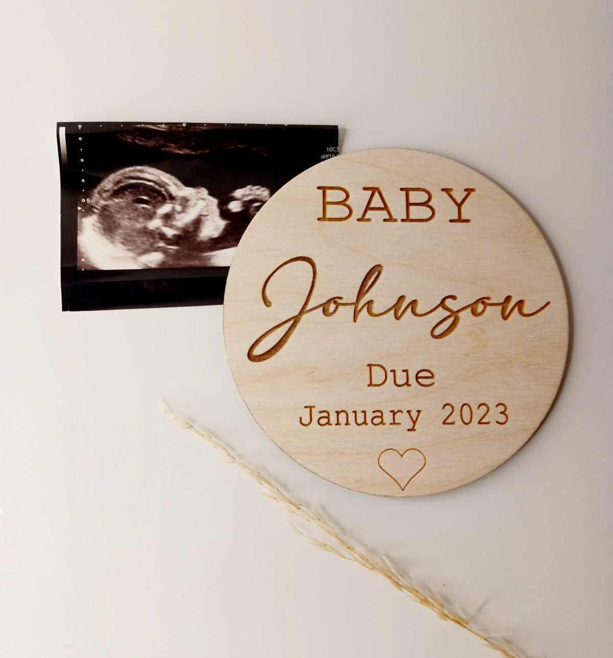Custom Birth Announcement Plaque