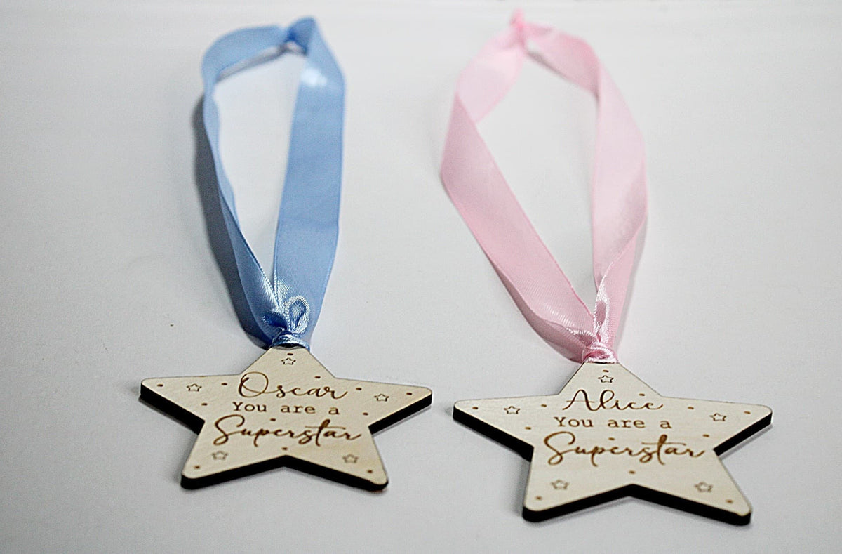 Personalised Class Name Badge 'You are a Superstar!