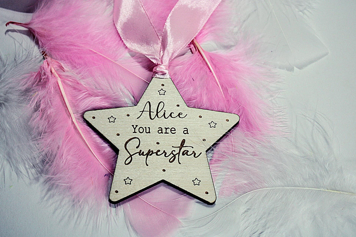 Personalised Class Name Badge 'You are a Superstar!