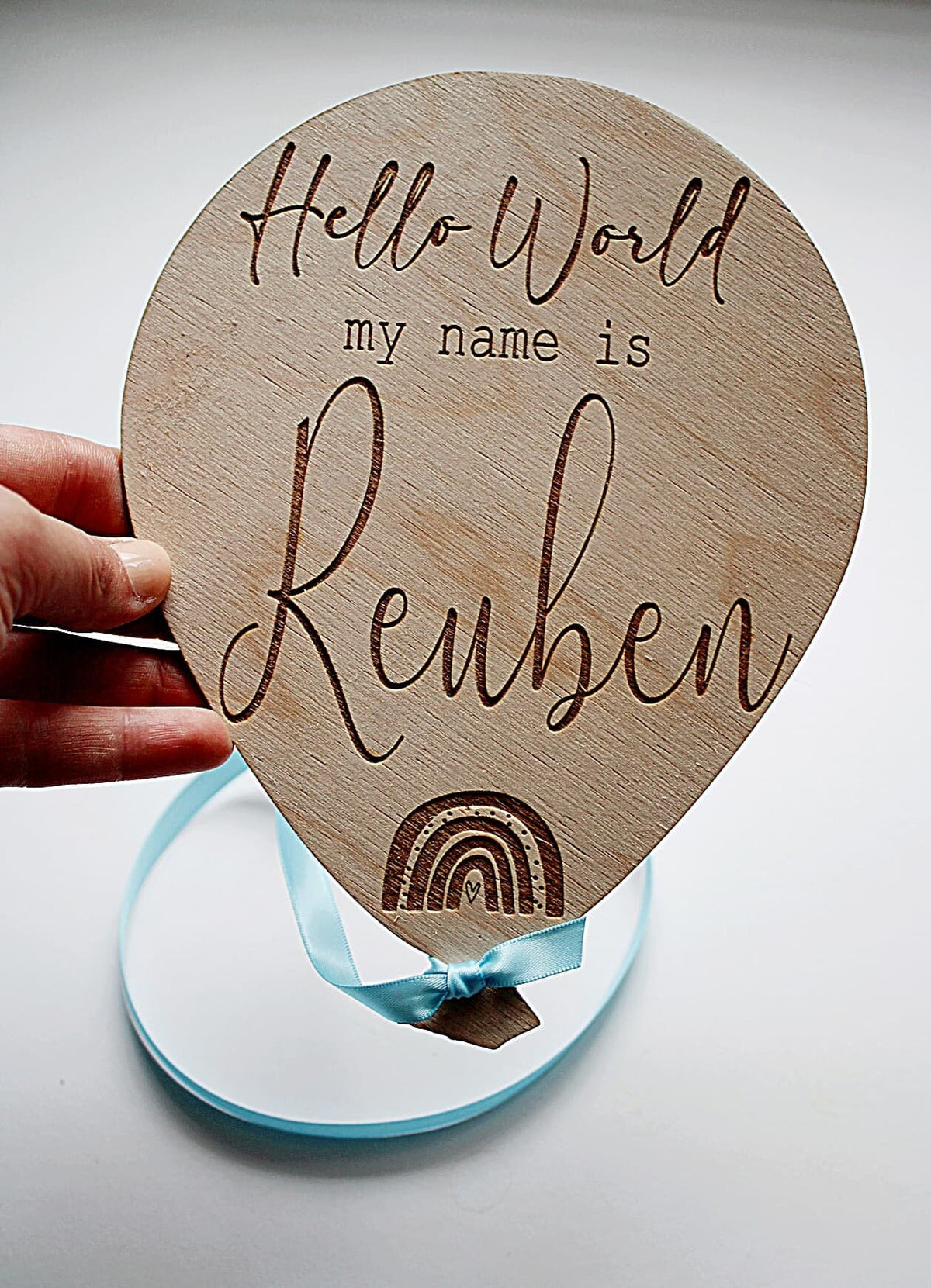Personalised Baby Arrival Sign