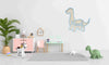 Personalised Brachiosaurus Name Sign - Kids Room Dinosaur Decor