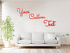 Custom Text Wooden Sign - Personalised Art, Wooden Letters, Wall Decor