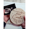 'Here we grow again!' Baby Annoucement Sign