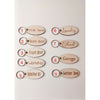 Wooden Personalised Key Ring