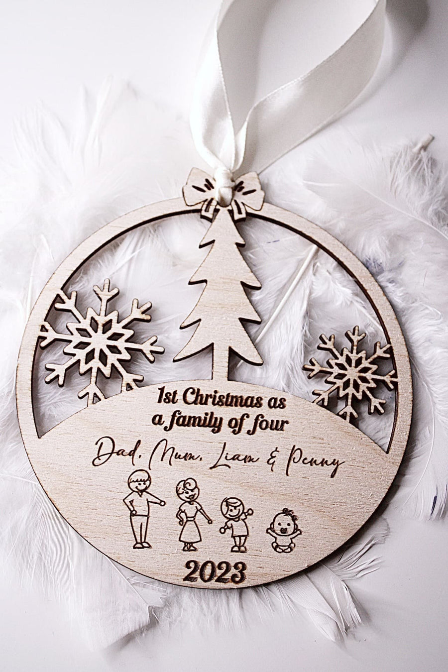 First Christmas as a Family of Three, Four, Five
