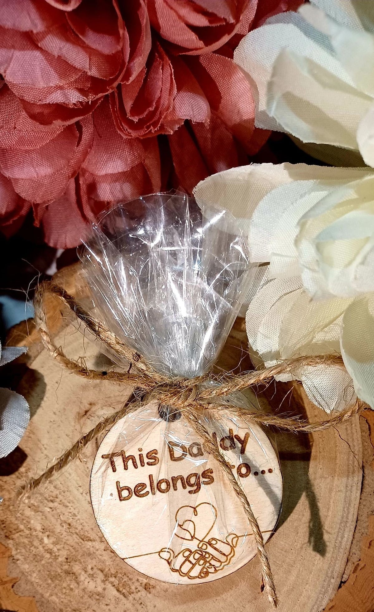 Personalised 'This Daddy belongs to' Keyring