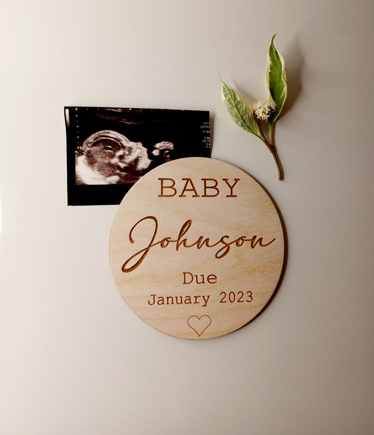 Custom Birth Announcement Plaque