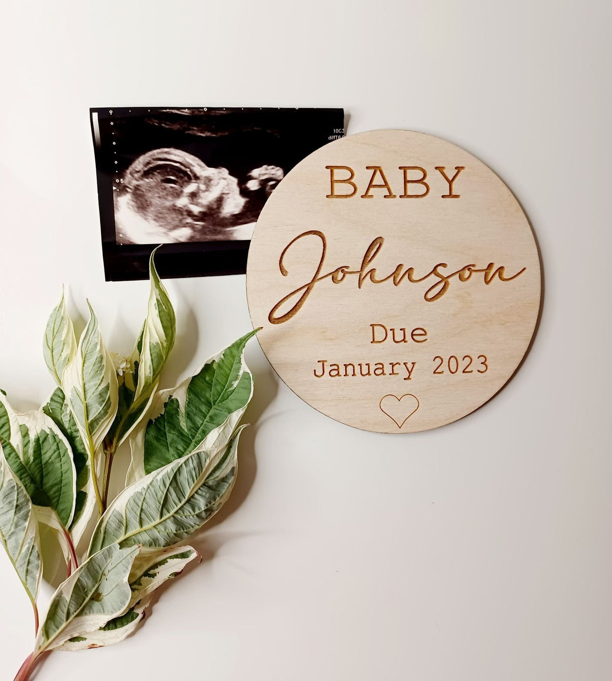 Custom Birth Announcement Plaque
