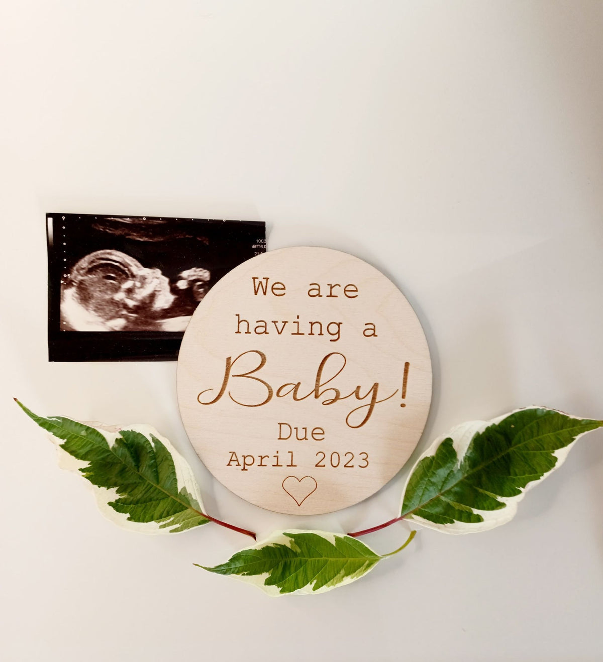 Personalised Pregnancy Announcement