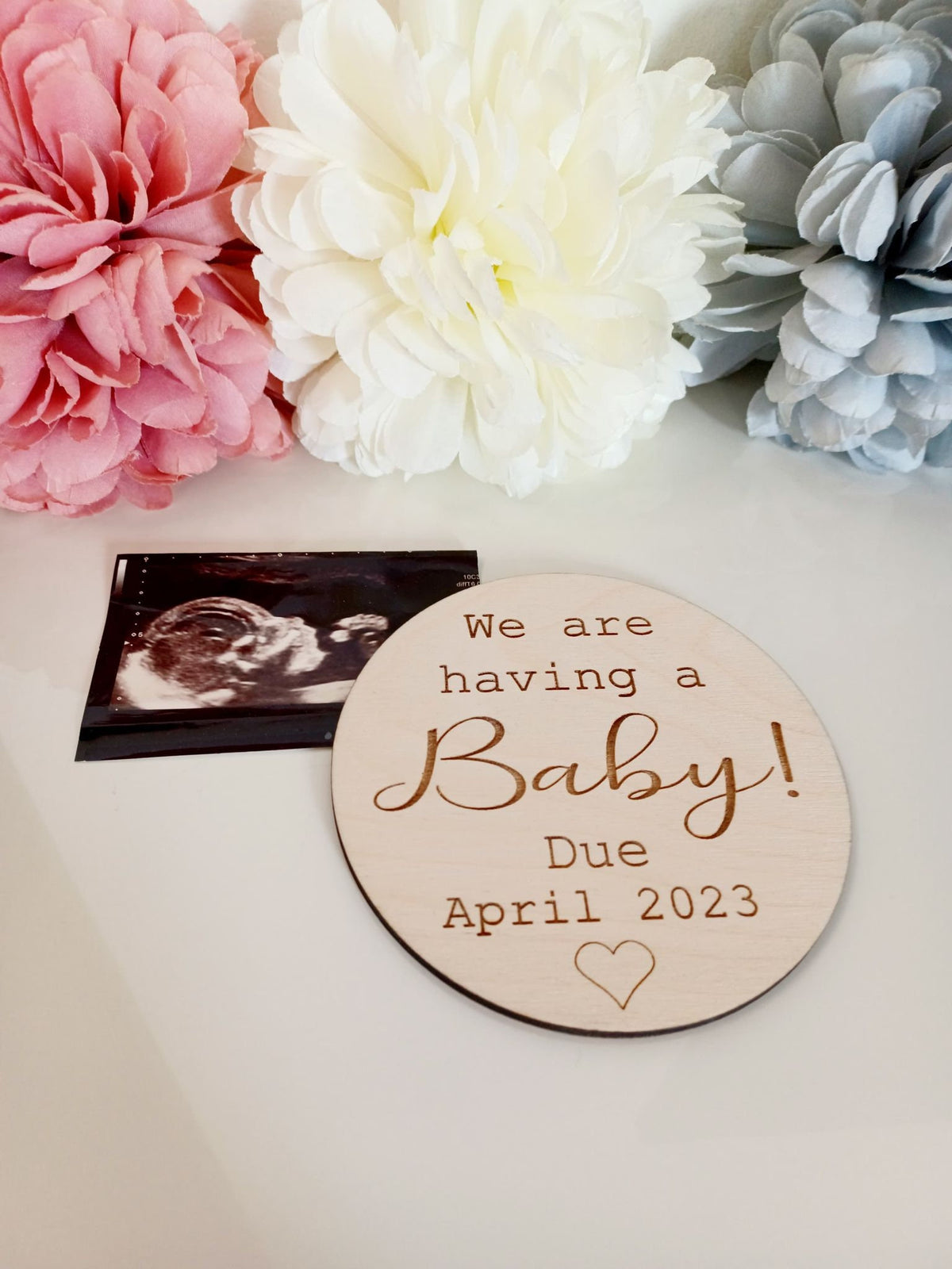 Personalised Pregnancy Announcement