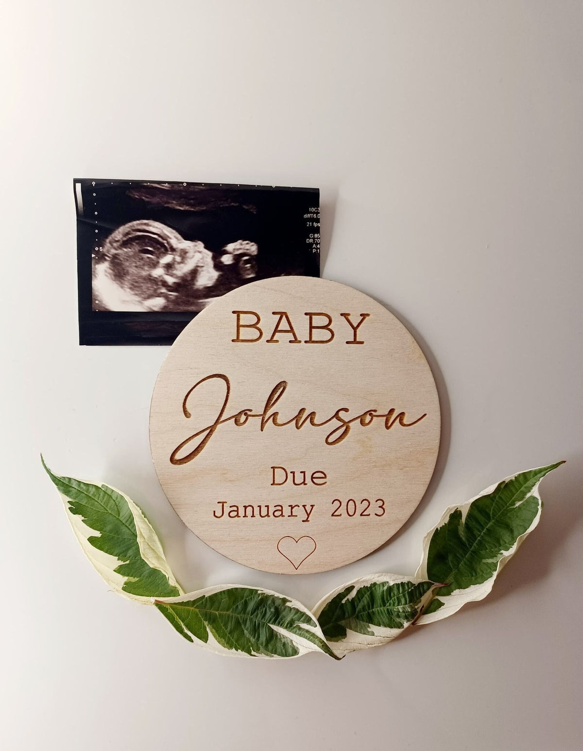 Custom Birth Announcement Plaque