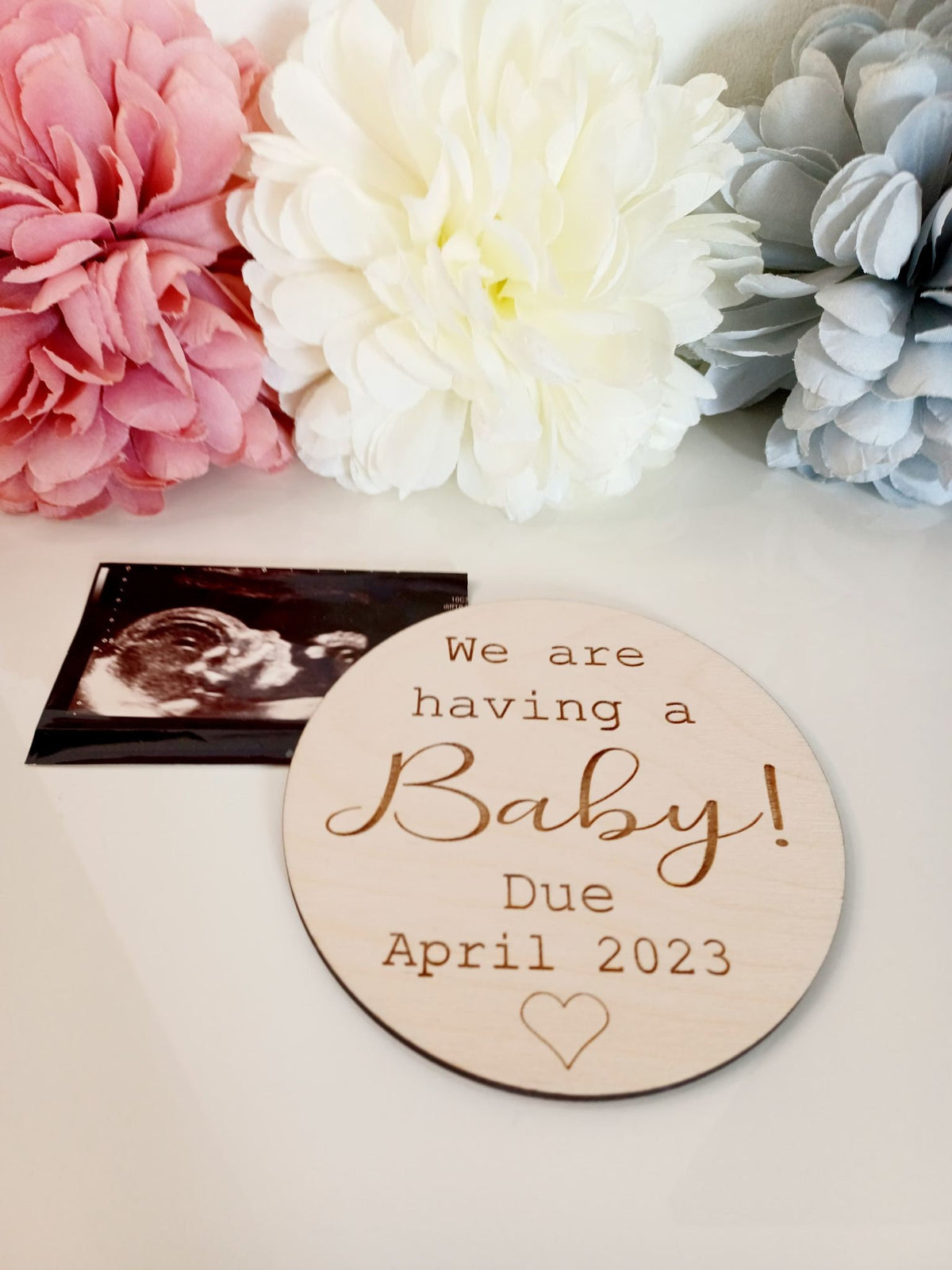 Personalised Pregnancy Announcement