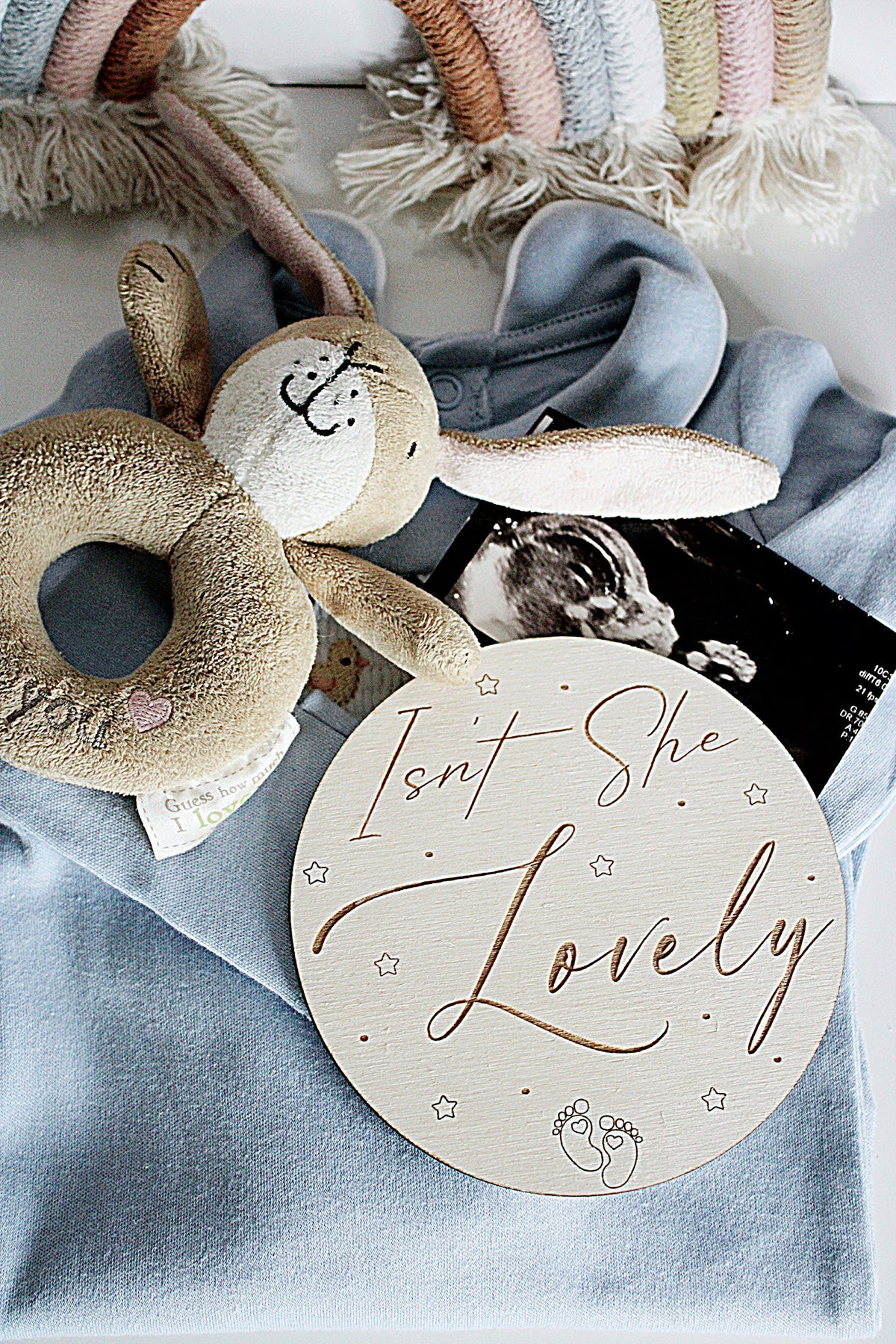 Isn't She Lovely / Isn't He Wonderful Newborn Sign