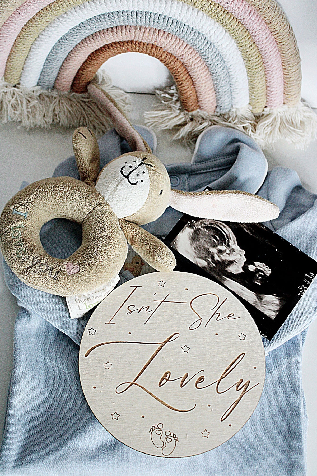 Isn't She Lovely / Isn't He Wonderful Newborn Sign