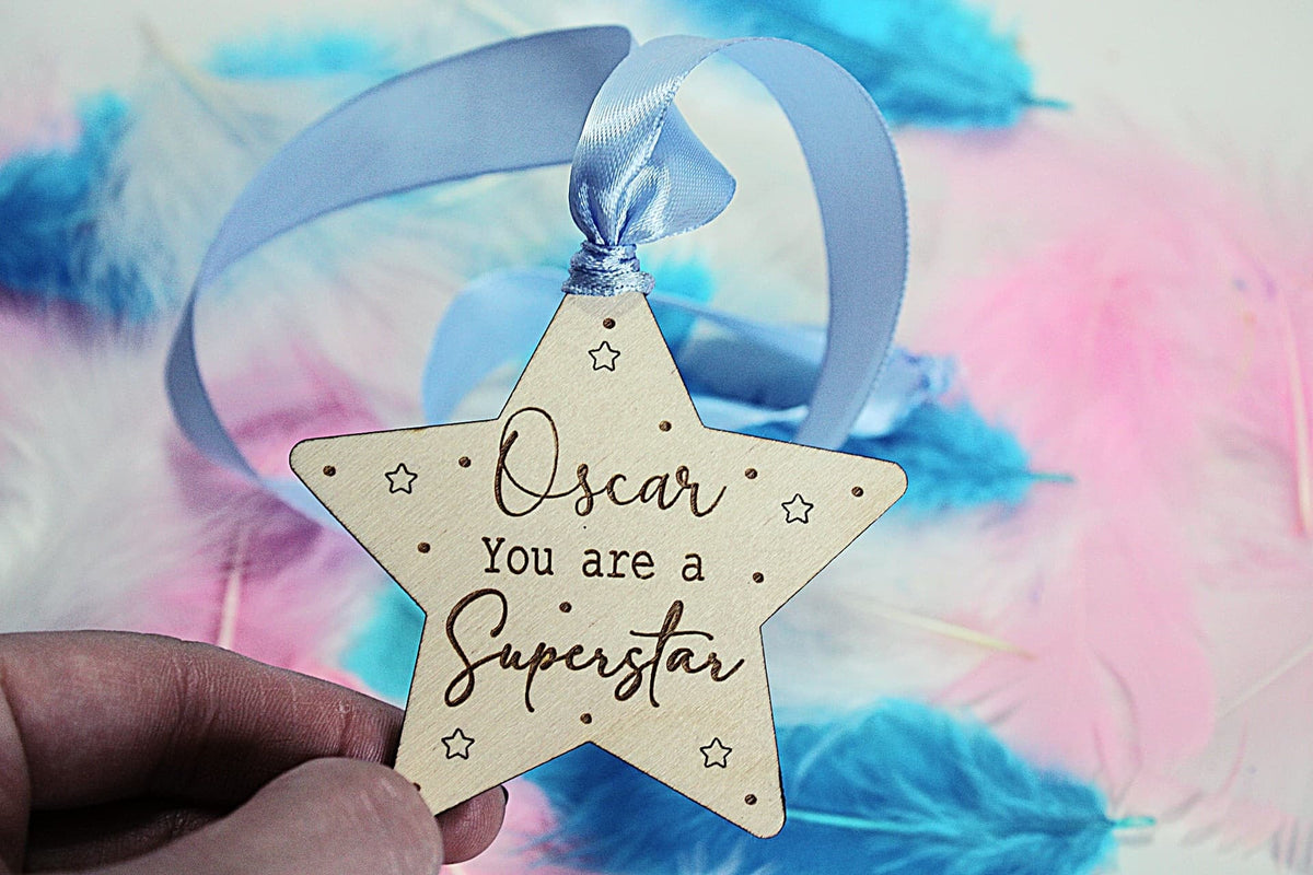 Personalised Class Name Badge 'You are a Superstar!