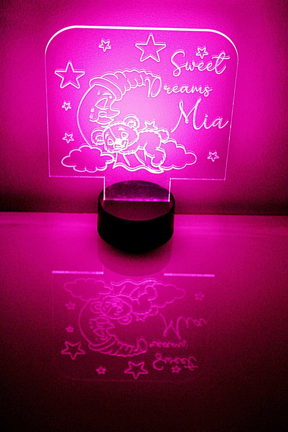 Nursery Lamp - 'Sweet Dreams' Cute Koala & Moon LED Light