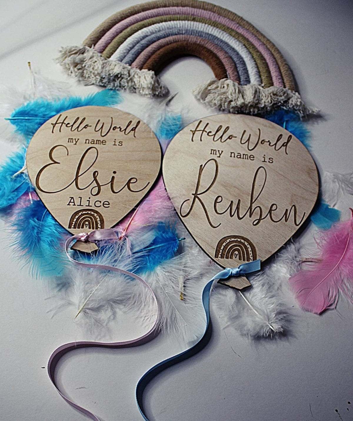 Personalised Baby Arrival Sign