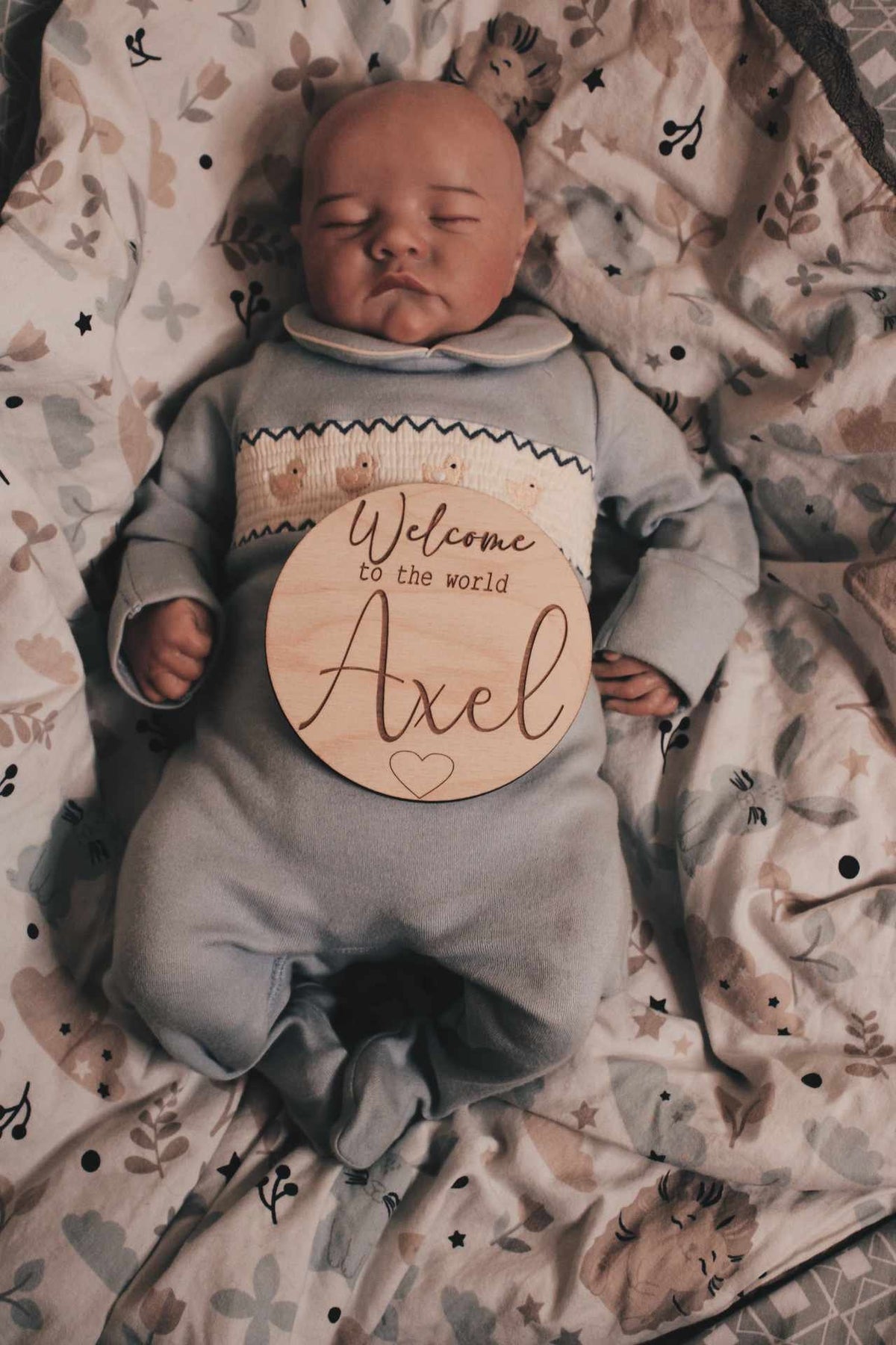 Personalised Baby Annoucement