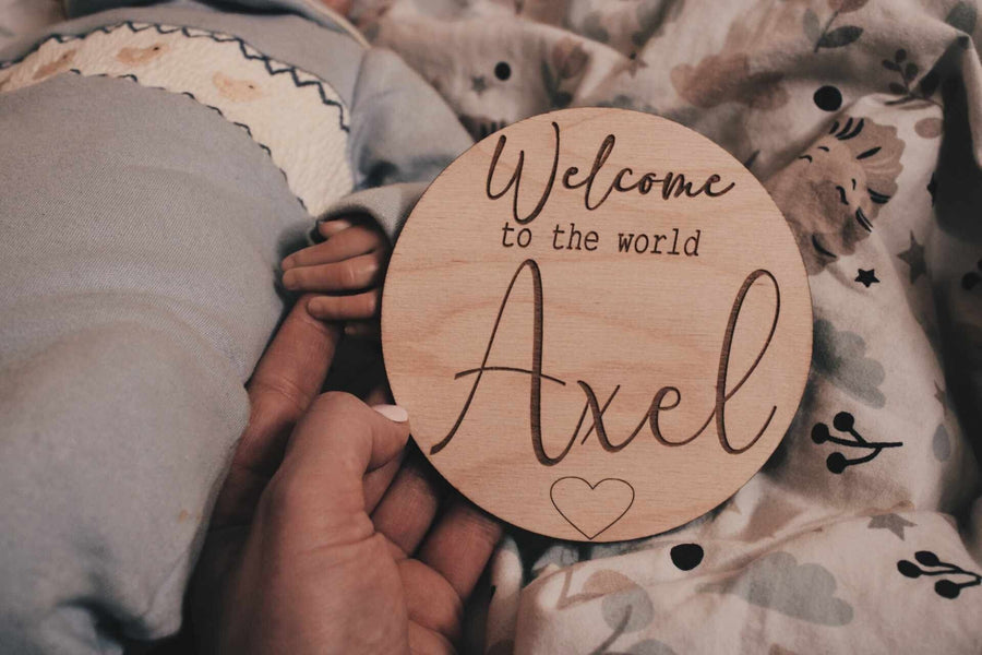 Personalised Baby Annoucement