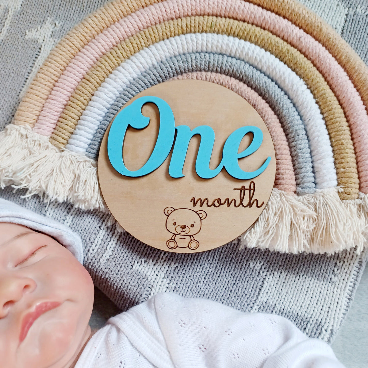 Single Baby Milestone Card 2