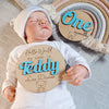 Wooden Baby Milestone Cards