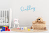 Wooden Name Letters - Nursery Kids Room Wall Art Custom Playroom Decor