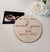 Wooden Announcement Plaque | Can't Wait To Meet You | Pregnancy Photo Prop | Pregnancy Announcement Card |  Social Media Flat Lay Prop | Due