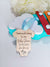 Personalised Baby Shower Wooden Magnet