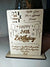Personalised Wooden Birthday Card
