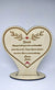 Personalised Freestanding Heart, Wooden Heart Gift, Heart Statue, Valentine’s Day, Mother's Day, Anniversary Gifts, Romantic Gift, Keepsake