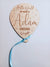 Personalised Birth Announcement Balloon Plaque