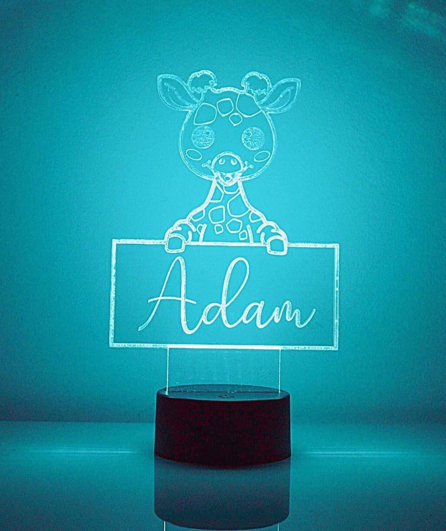 Giraffe Lamp - Night Light For Kids