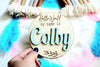 Personalised Baby Announcement Name Sign