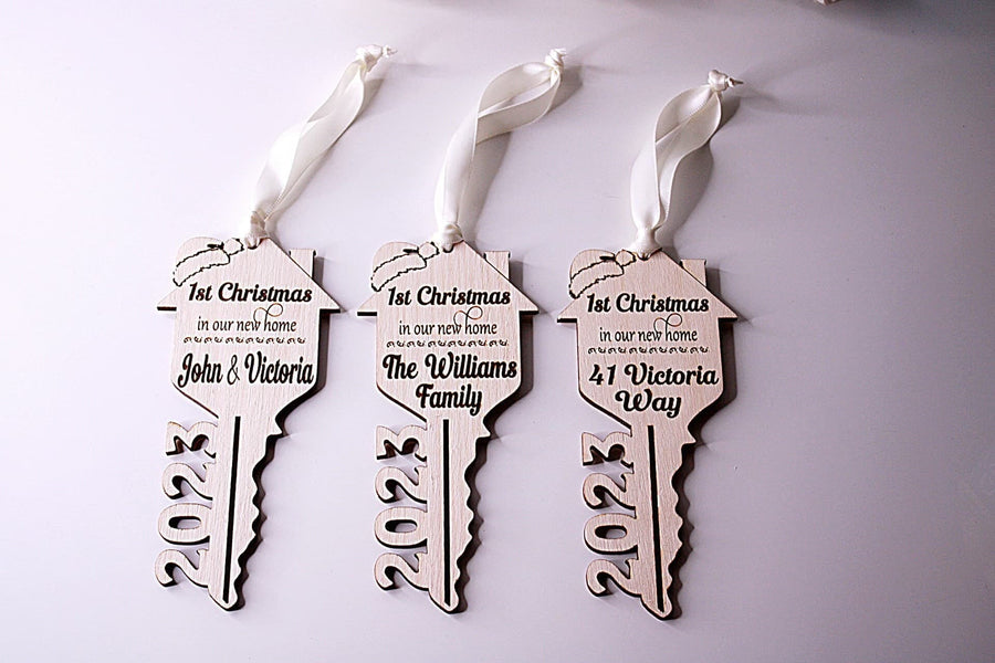 First Christmas in New Home, Christmas Tree Ornament 