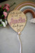 Welcome To The World Balloon Wooden Sign